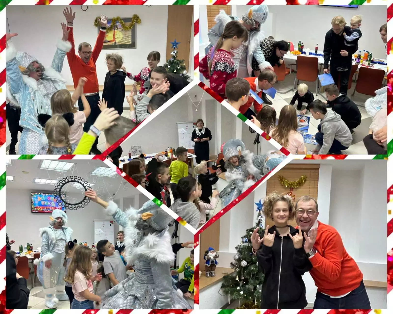 Компания СП «Унибелус» ООО организовала для детей сотрудников праздничный утренник, наполнив его веселыми играми, конкурсами и сюрпризами. Мероприятие прошло в дружественной атмосфере, укрепляя семейные ценности и подчеркивая заботу компании о своих сотрудниках и их семьях.